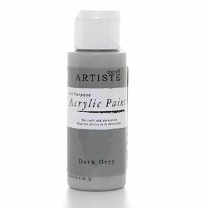 Akrylfärg - Dark Grey