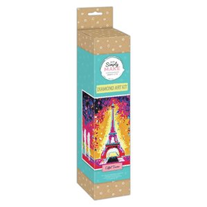 Diamanttavla - Diamond Art Kit  - Eiffel Tower