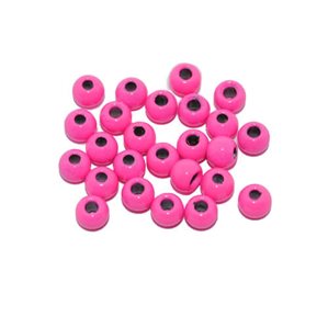 Guldskallar - Fluo rosa - 3,8mm - 25st
