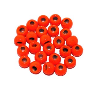 Tungstenskallar - Fluo Orange - 3,0mm - 20st