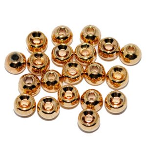 Tungstenskallar - Guld - 3,5mm - 20st