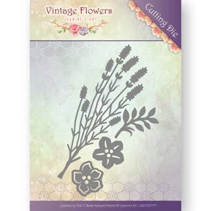 Jeanines Art Dies - Vintage Flowers - Vintage Foliage