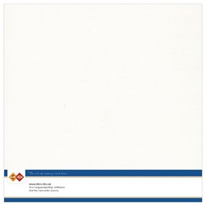 Cardstock - 30x30 cm - Off White - 10st