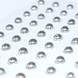 Metallic Pearls - 187st - Silver - 3 storlekar