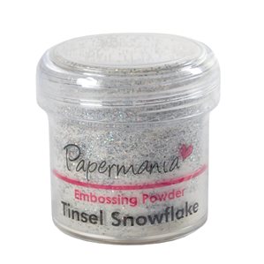 Embossingpulver - Tinsel Snowflake