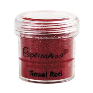 Embossingpulver - Tinsel Red