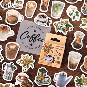 Stickers - Kaffe - 46st
