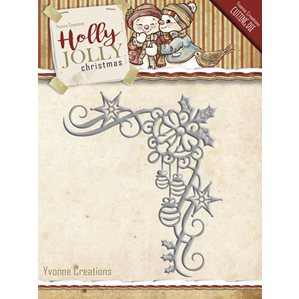 Yvonne Creations Die - Holly Jolly - Christmas Decoration