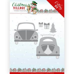 Yvonne Creations Die - Christmas Village - Christmas Car
