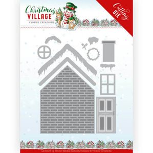 Yvonne Creations Die - Christmas Village - Build Up House