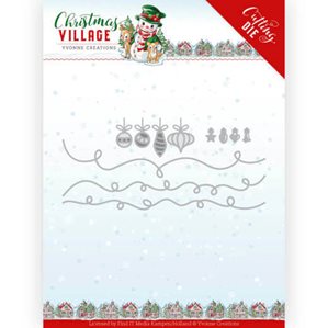 Yvonne Creations Die - Christmas Village - Christmas Lights