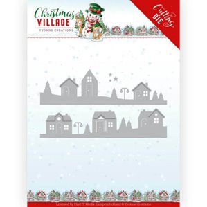 Yvonne Creations Die - Christmas Village - House Scene