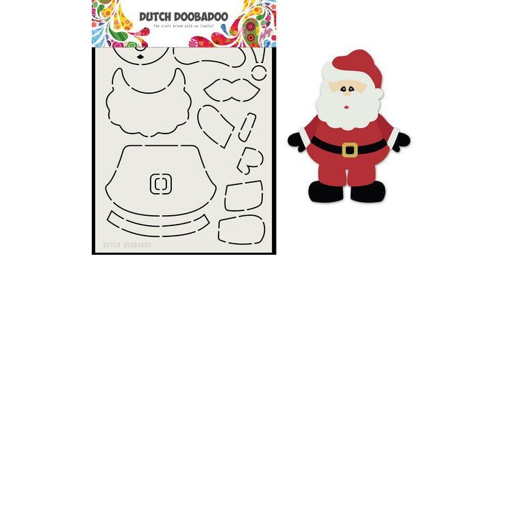 Stencil - Card Art - A5 - Santa