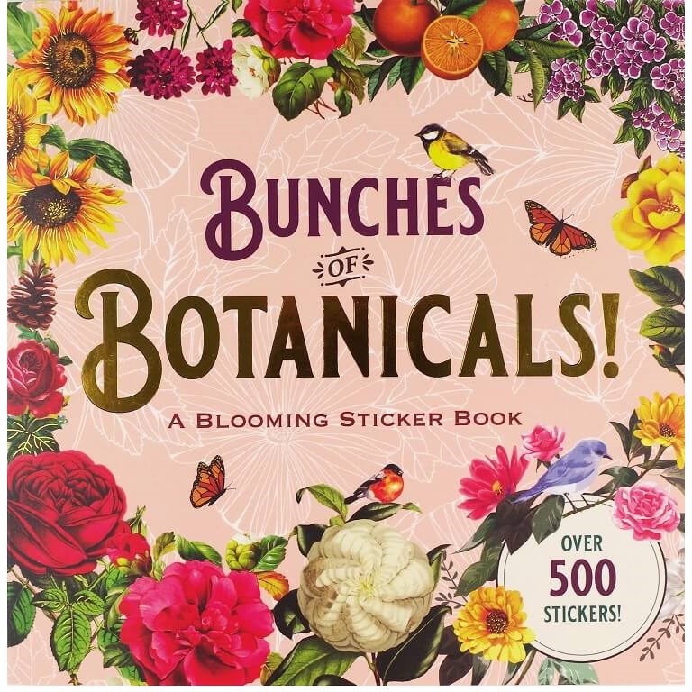 Sticker Book - Bunches of Botanicals - 50 sidor