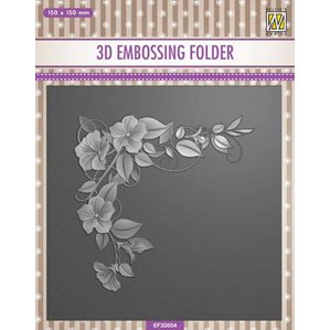 3D Embossingfolder - Flowers 1