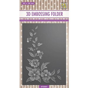 3D Embossingfolder - Flowers 2