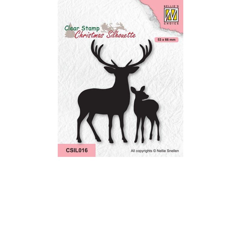 Clearstamps - Christmas Silhouette - Deer