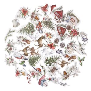 Ephemera set - Lovable Christmas 49st