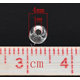 Genomskinliga glaspärlor - 100g - Ca 1500st - 4mm