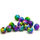 Frostade Pärlor i regnbågens färger - 500st - 6mm