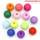 Akrylpärlor - Blanka pärlor i mixade färger - 8mm - 300st