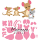 Marianne Design Dies - Elines Mice Family