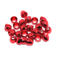 Coneheads - Metallic red - 4,5mm - 25st