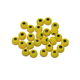 Guldskallar - Fluo gul - 3,8mm - 25st