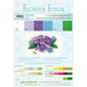 Flower Foam - A4 - 6st ark - Blue Violet Set 2