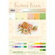 Flower Foam - A4 - 6st ark - Salmon Set 3