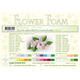 Flower Foam - A4 - 10st ark - Offwhite