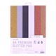 Glittriga A4 papper i mixade färger - Classic - 24st
