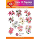 Easy 3D - Toppers - Glitter - Lilies