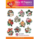 Easy 3D - Toppers - Glitter - Christmas Decorations