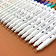 Dual Tip Brush Pens - Nova - 24st