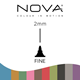 Fine Tip - Metallic Markers - Nova - 10st