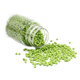 Glaspärlor i burk - Seed Beads - 2mm - 30g - Ärtgrön