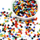 Glaspärlor - Seed Beads - 3mm - 50g - Färgmix