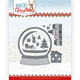 Yvonne Creations Die - Wintry Christmas - Snowman in snow globe