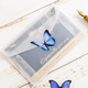Stickers - Blå fjärilar - 40st