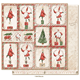 Maja Design - Happy Christmas - Hel kollektion - 30x30cm - 16st ark