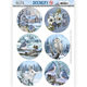Die Cut Toppers - Scenery - Awesome Winter Circle