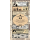 Scrapbookingpapper - Slimline - Vintage Newspaper -10x21cm
