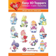 Easy 3D - Toppers - Glitter - Gnome in Spring