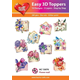 Easy 3D - Toppers - Glitter - Flower mail
