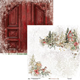 Scrapbookingpapper - 30x30cm - The Christmas Time