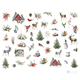Ephemera set - Lovable Christmas 49st