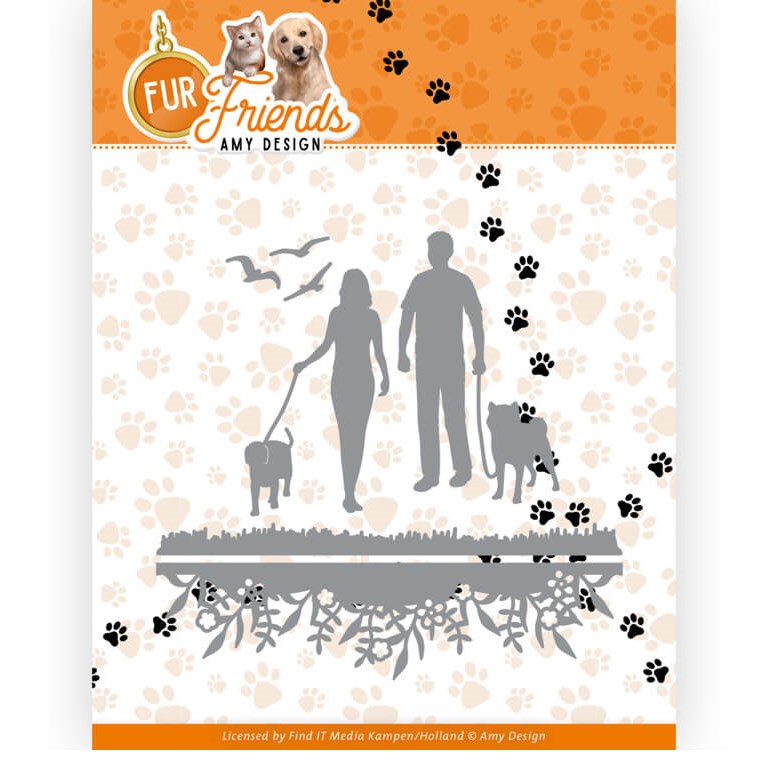 Amy Design Dies - Fur Friends - Walking with the Dog