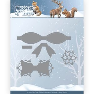 Amy Design Dies - Whispers of Winter - Winter Bows