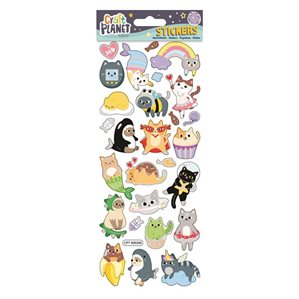 Fun Stickers - Super cats
